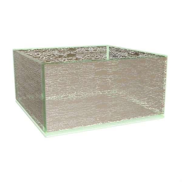 Square Bowls - Buffet Serveware | MyGlassStudio - 3/4 View