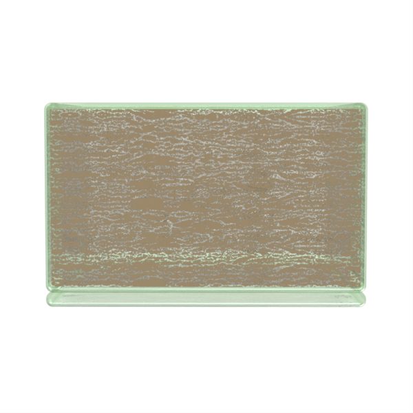 Square Glass Bowl - Buffet Serveware | MyGlassStudio - Side View