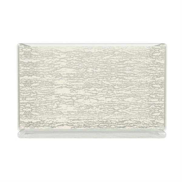 Square Glass Bowl - Buffet Serveware | MyGlassStudio - Side View